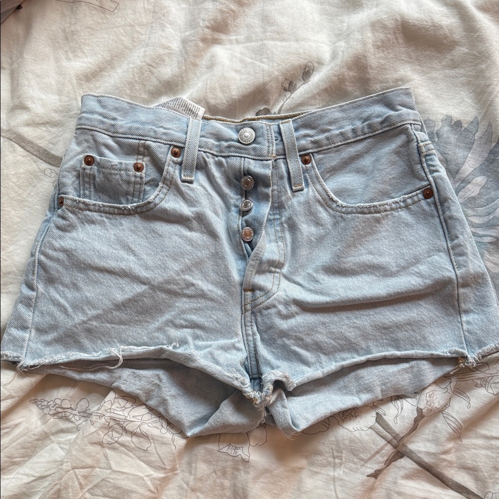 Levi's Light Blue Women's Jean Shorts